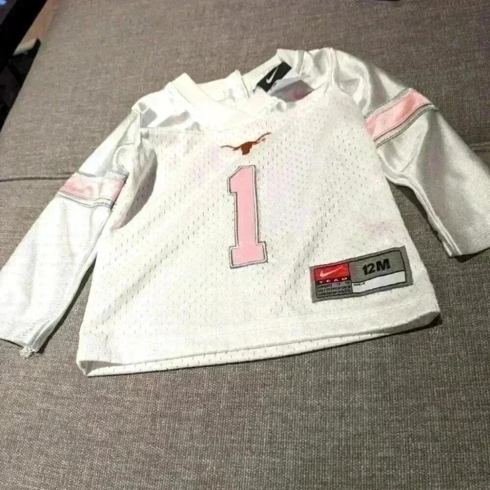 Texas Longhorn's Nike NCAA 12 month baby jersey #1